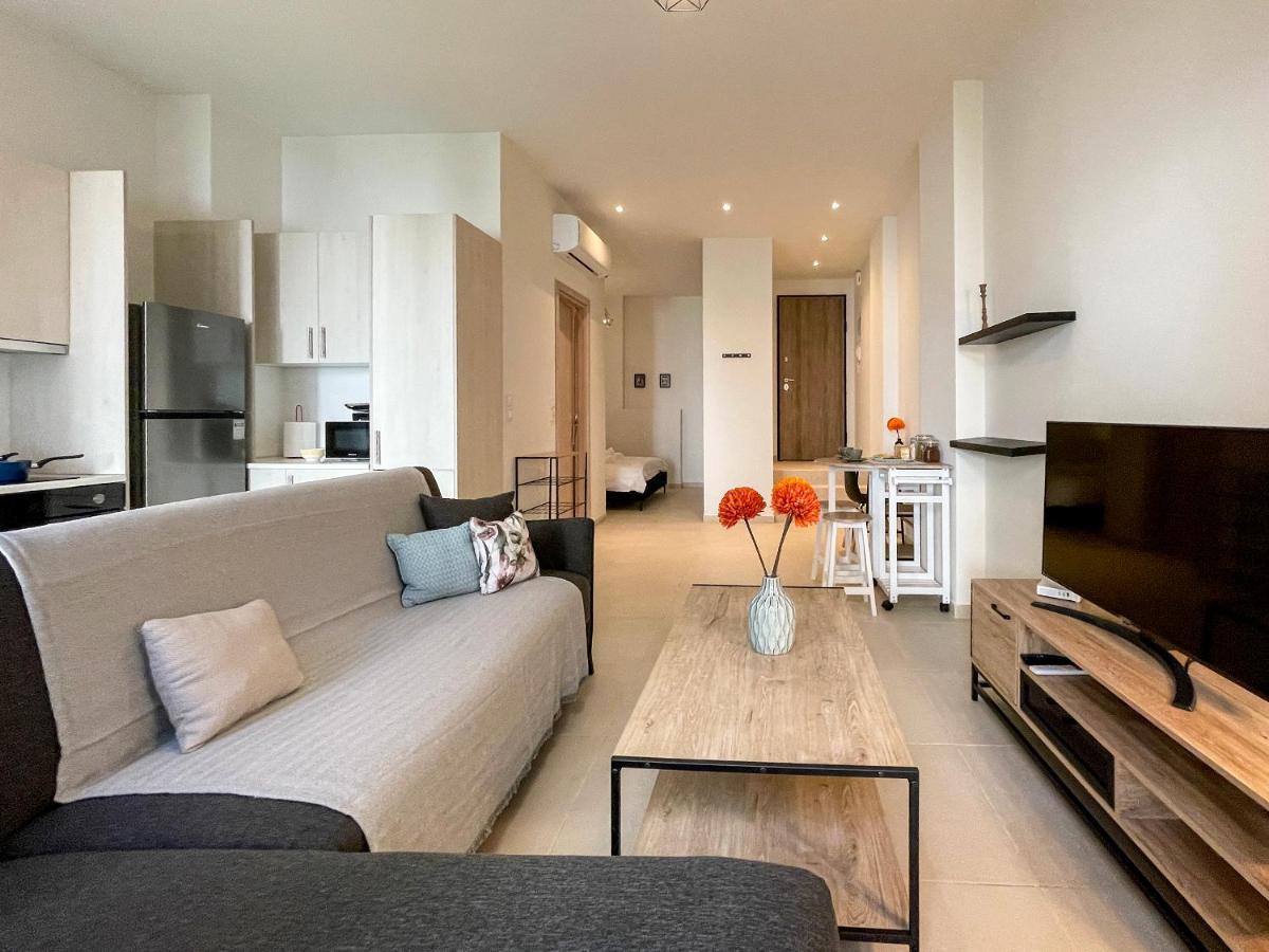 雅典Soho Modern 55Sqm Studio With Secret Garden公寓 外观 照片