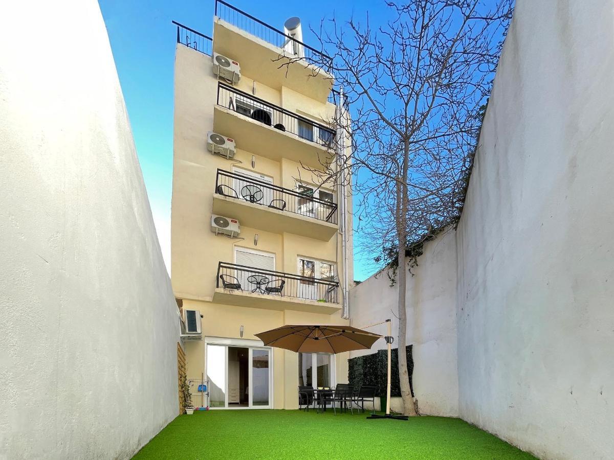 雅典Soho Modern 55Sqm Studio With Secret Garden公寓 外观 照片